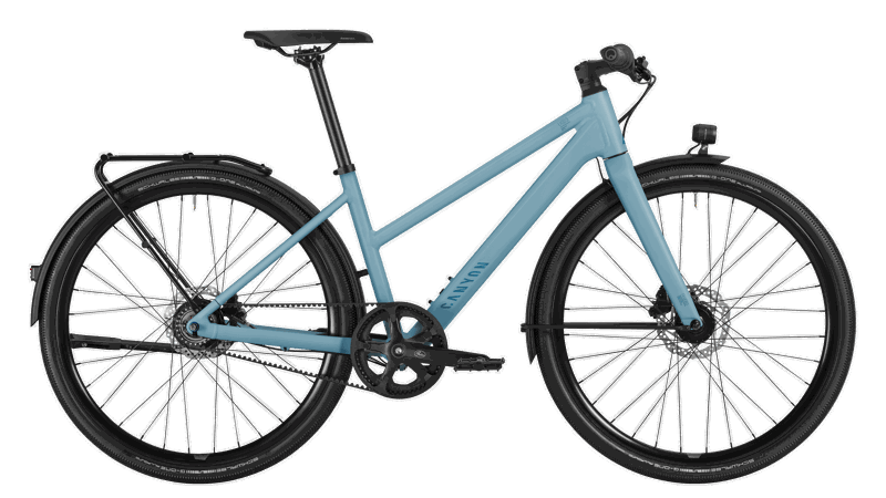 Canyon Commuter mid-step