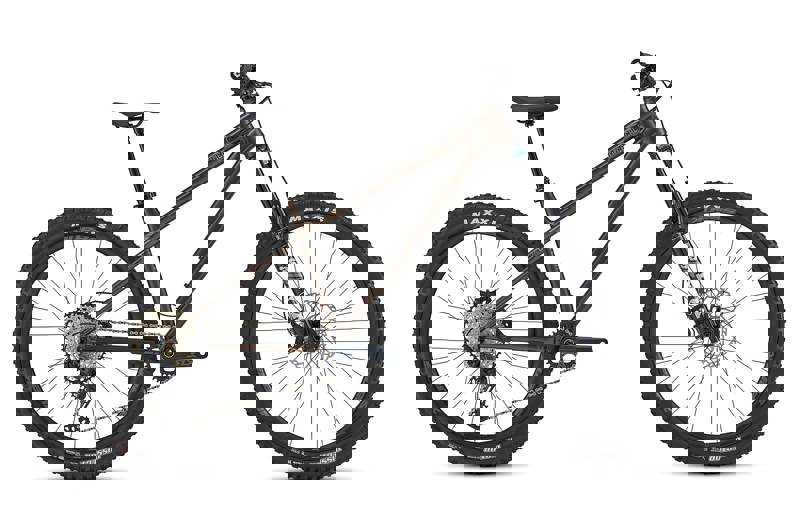 Commencal META HT AM RACE FROZEN BROWN