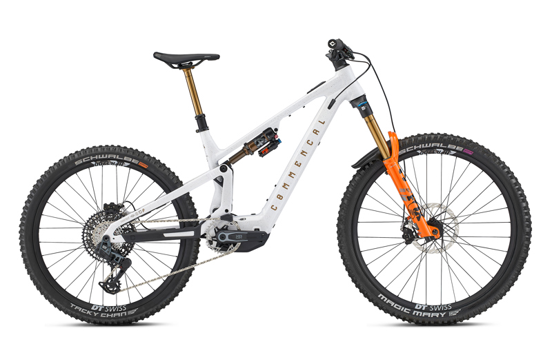 Commencal META POWER SX 400 SIGNATURE AXS GLITTERY WHITE 2025