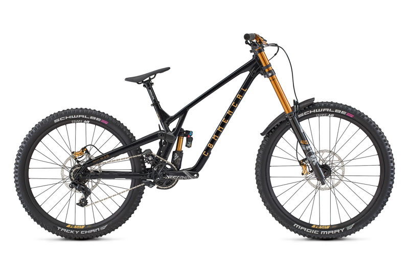 Commencal SUPREME DH V5 SIGNATURE LTD GLITTERY BLACK 2025