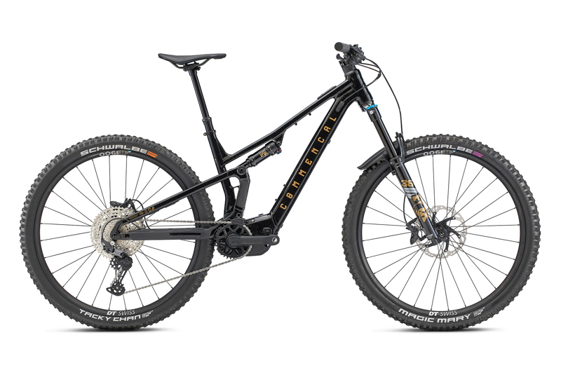 Commencal T.E.M.P.O. POWER ESSENTIAL GLITTERY BLACK 2025