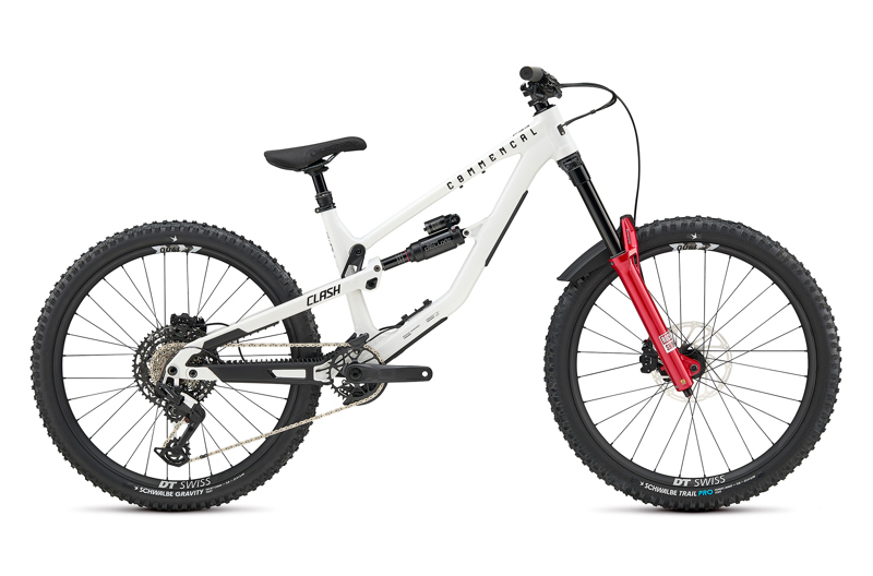 Commencal CLASH V3 ROCKSHOX PURE WHITE