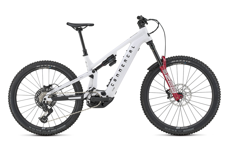 Commencal META POWER SX 800 ROCKSHOX PURE WHITE