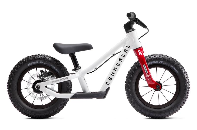 Commencal RAMONES 12 PUSH BIKE WHITE 2027 + REAR BRAKE KIT