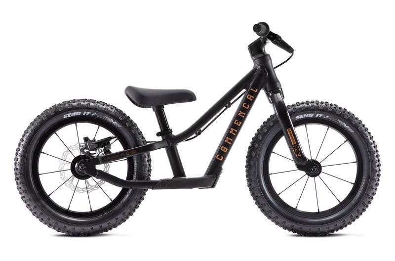 Commencal RAMONES 14 PUSH BIKE BLACK 2027 + REAR BRAKE KIT