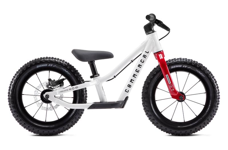 Commencal RAMONES 14 PUSH BIKE WHITE 2027 + REAR BRAKE KIT