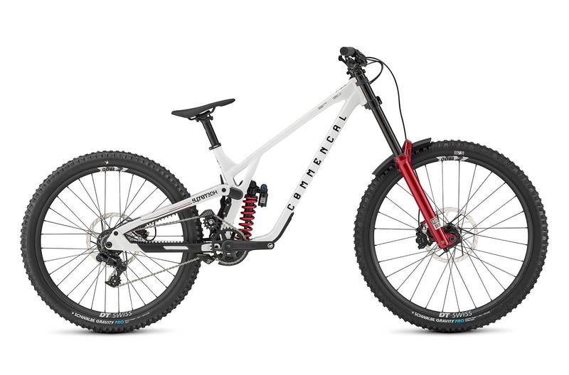 Commencal SUPREME DH V5.2 ROCKSHOX PURE WHITE