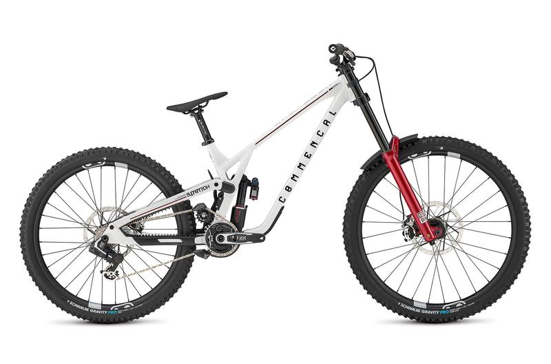 Commencal SUPREME DH V5.2 TEAM REPLICA ADDICTION WHITE