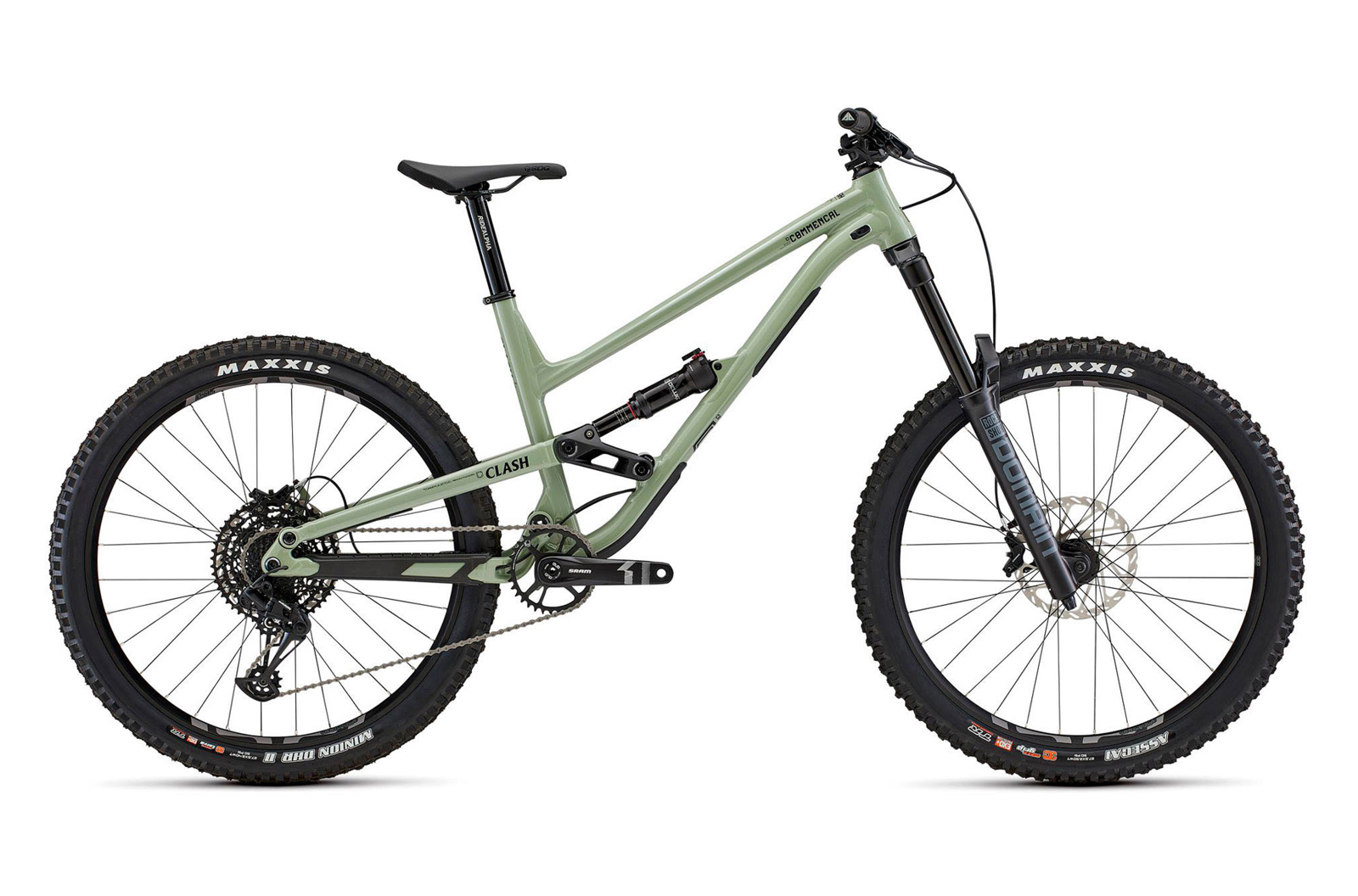Commencal CLASH ORIGIN HERITAGE GREEN 2026 7776 22CLASHO 2000 rescale