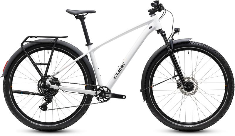 Cube Aim ONE FE metallicwhite´n´black