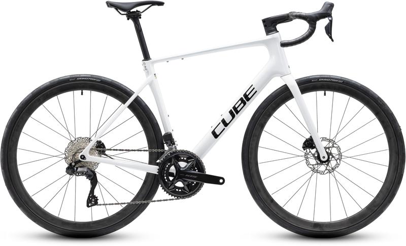 Cube Attain C:62 SLX metallicwhite´n´black