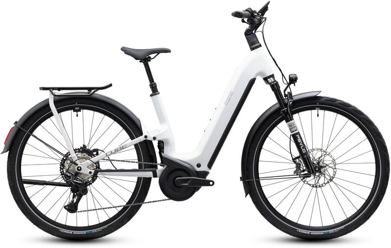 Cube Kathmandu Hybrid ONE11 HPC SLX 800 metallicwhite´n´prizm