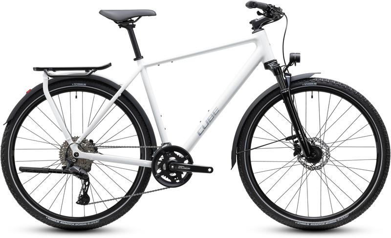 Cube Kathmandu Pro metallicwhite´n´chrome