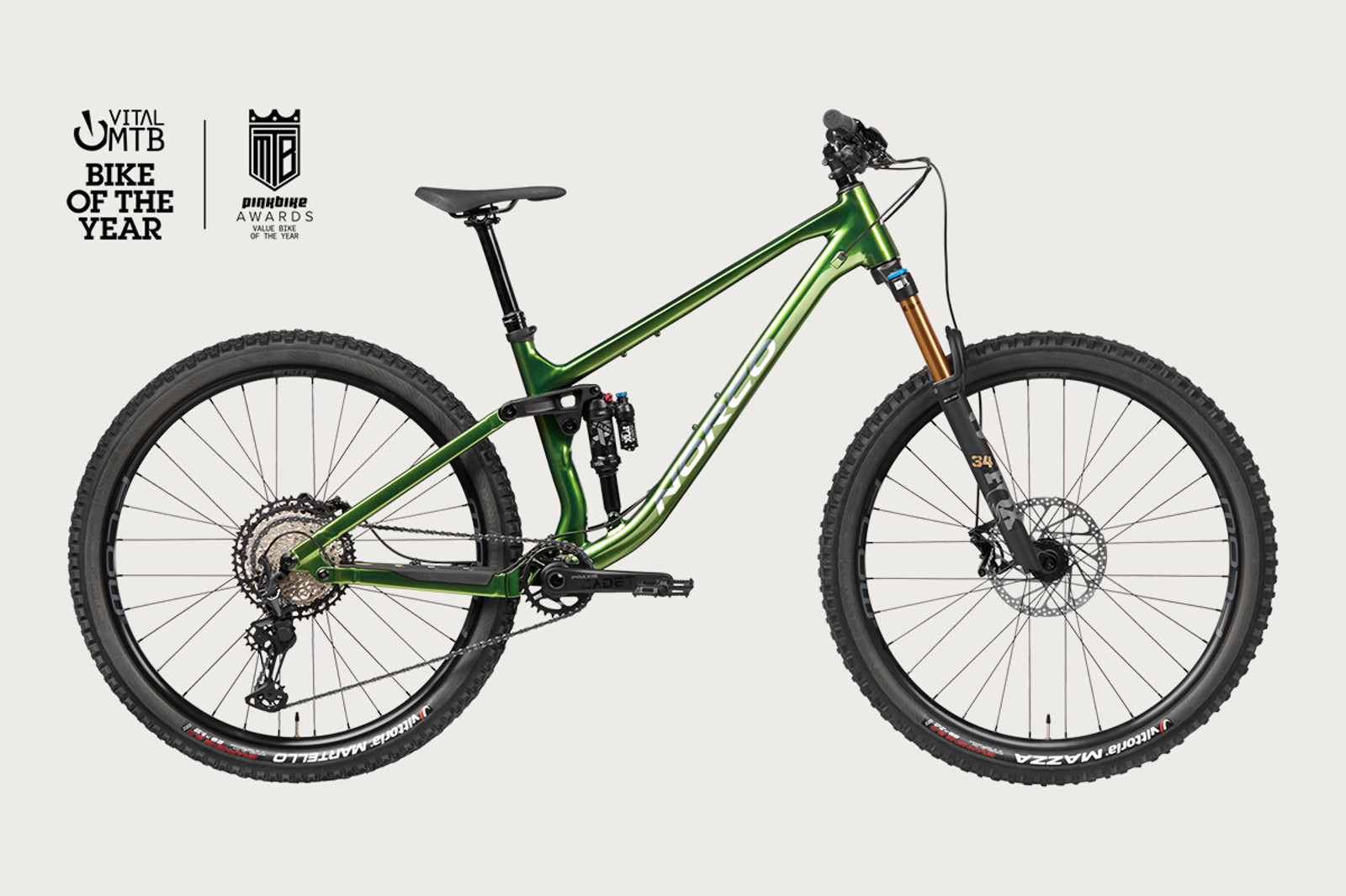 Norco my22 vboty fluid fs 1 green chrome tp full