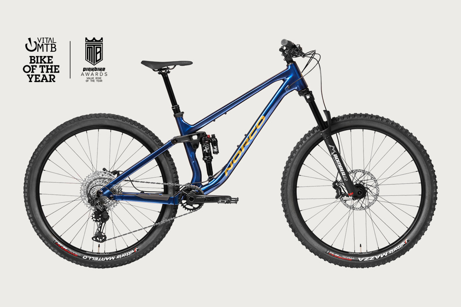 Norco my22 vboty fluid fs 2 blue copper tp full