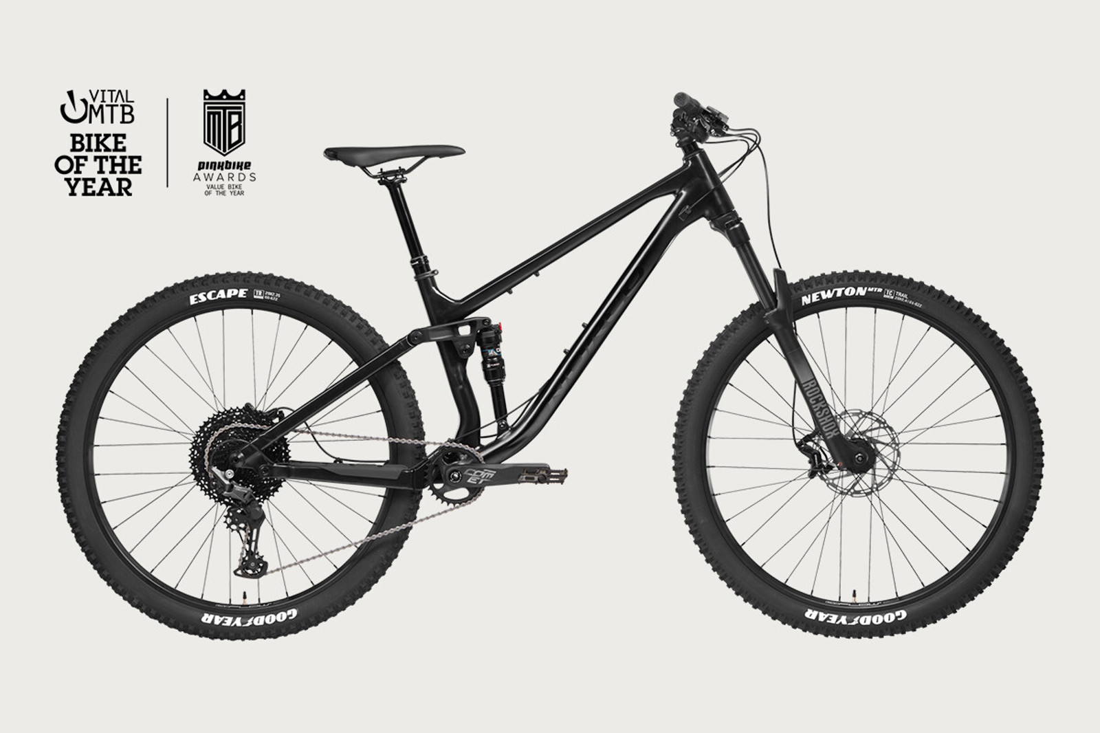 Norco my22 vboty fluid fs 4 black black tp full