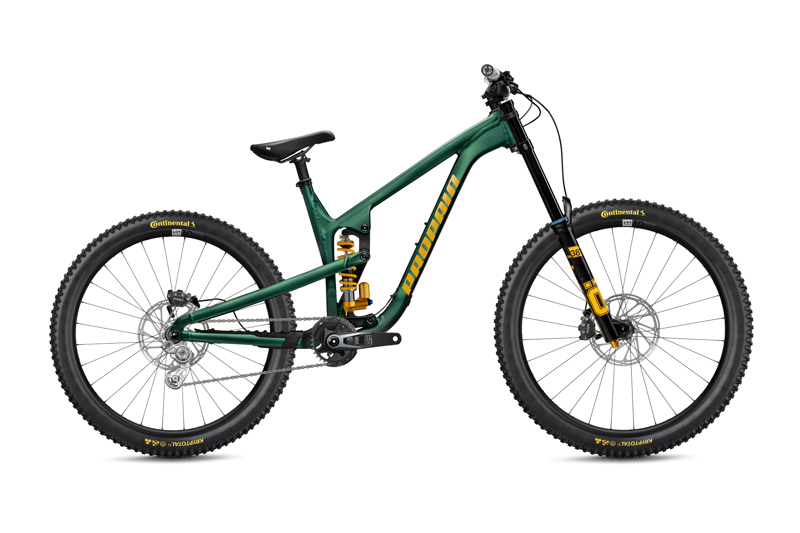 Propain Spindrift AL Dual Crown Swedish Gold Single Speed