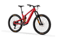 Propain SRESH SL 2025 7246 PROPAIN Sresh SL MY25 firetruck red swedish gold Front ret 1920x1280