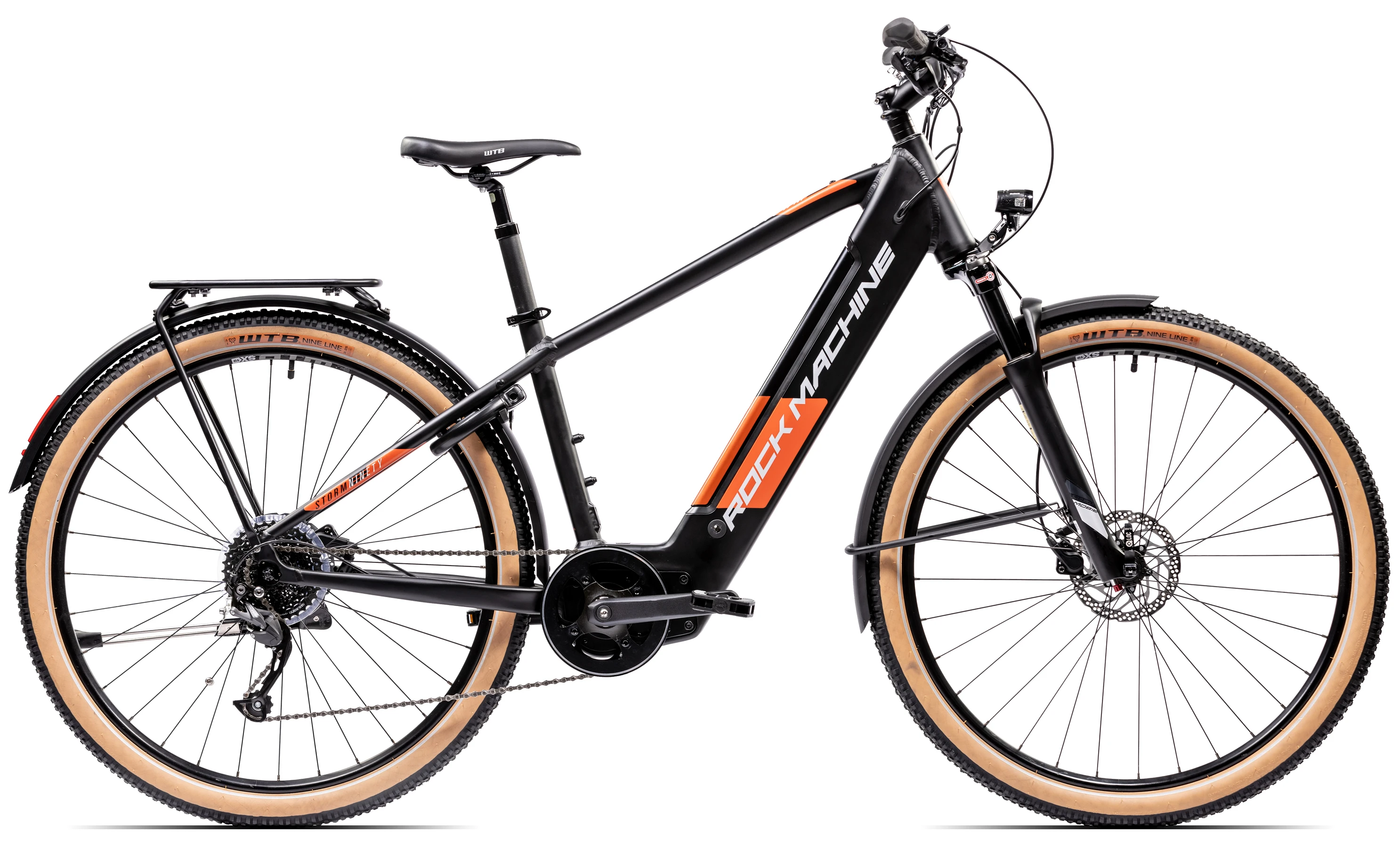 Rock Machine 2022 storm int e90 29 touring matte black silver orange jpg