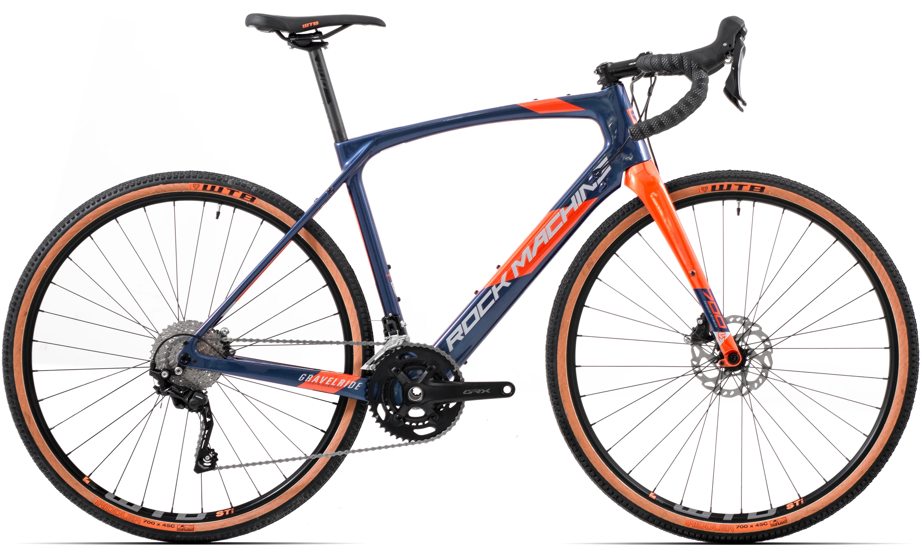 Rock Machine 2023 gravelride crb 700 gloss metallic navy silver orange jpg