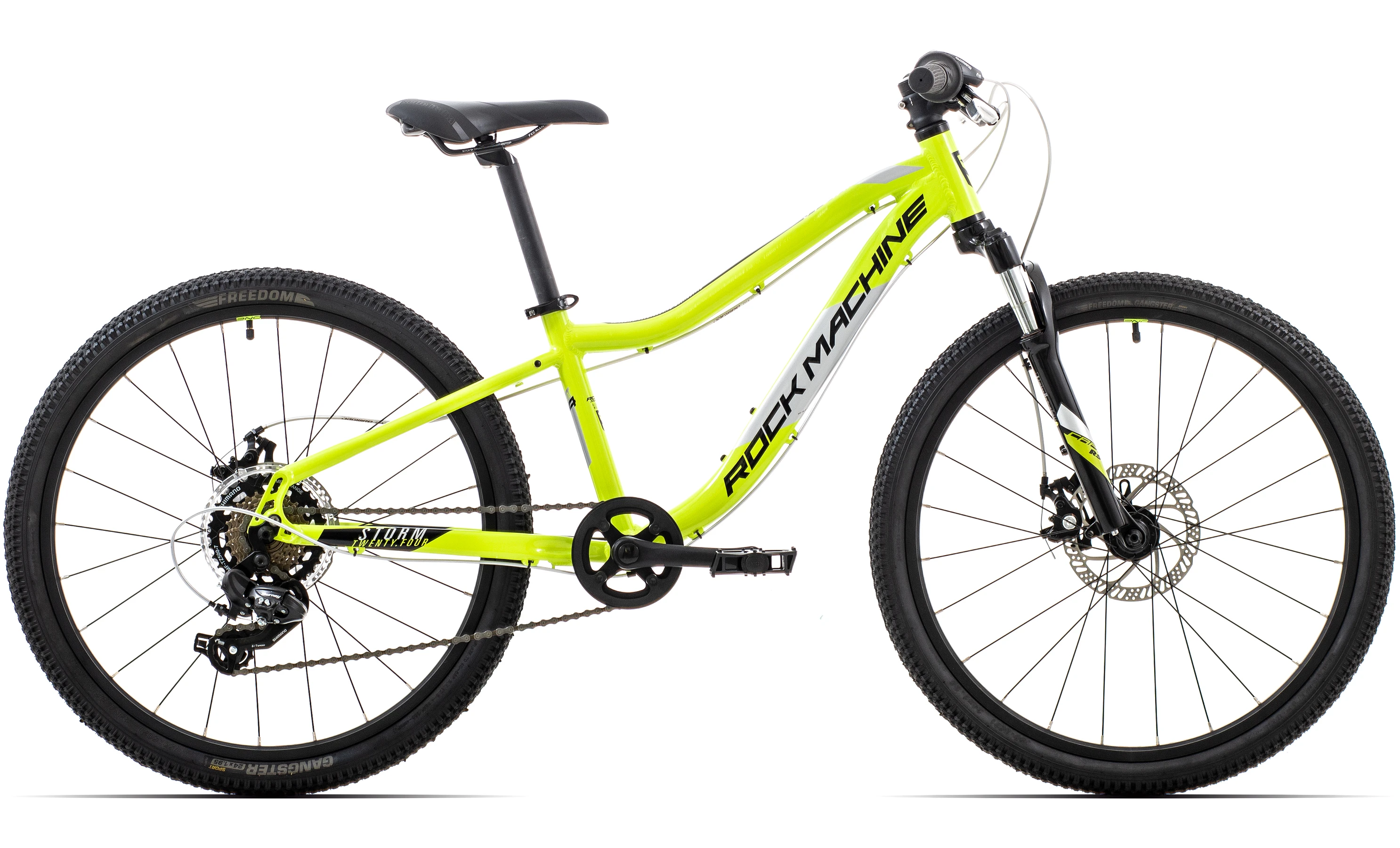 Rock Machine 2023 storm 24 md gloss radioactive yellow black silver jpg