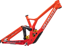 Specialized 74523 10 DEMO RACE FRM FRYRED VIVRED WHT HERO