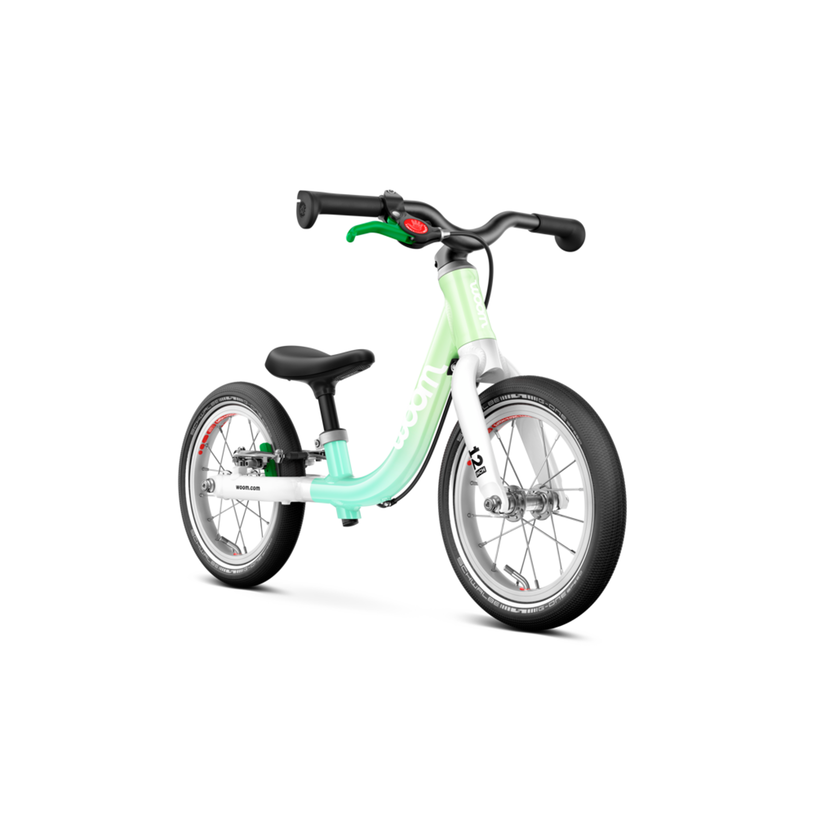 Woom Web 1to1 GO 1 Perspective View Spearmint Crush Product v=1758121948